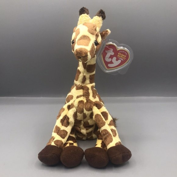 Ty Beanie Baby - JUMPSHOT the Giraffe ( 7 Inch ) MINT w/ MINT TAGS 2003 - Picture 1 of 8